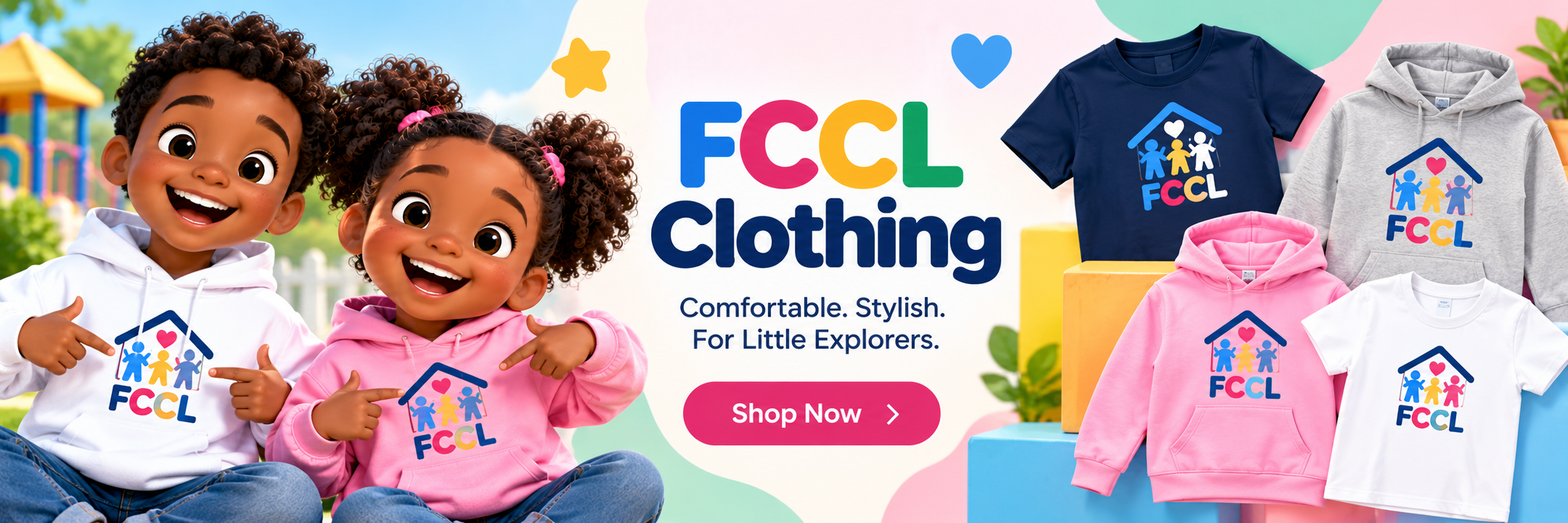FCCL Clothing - Comfortable stylish clothing for little explorers